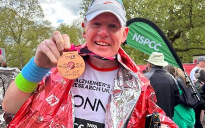 Marathon man Jon completes London race for charity