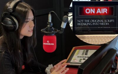 Radio journalist goes back to school to inspire future media stars