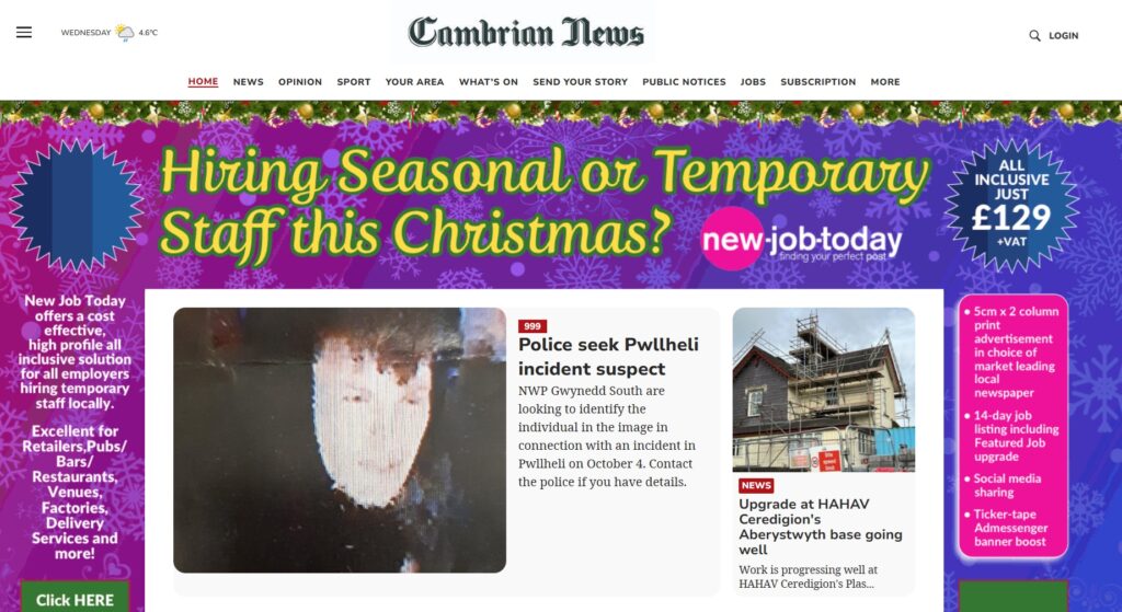 cambrian news website