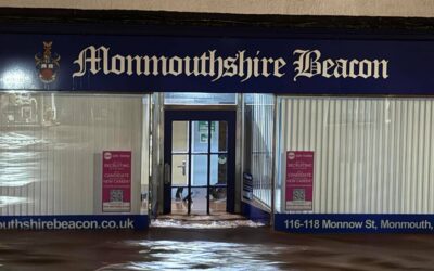 Beacon office among premises hit by Monmouth floods