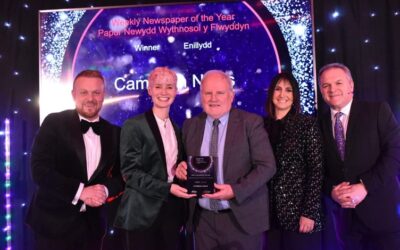 Cambrian News scoops three prestigious awards